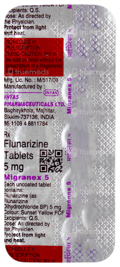 Migranex 5 Tablet 10 Migranex 5 Tablet 10